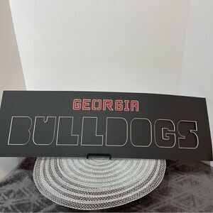 Georgia Bulldogs Photo Mat NWT